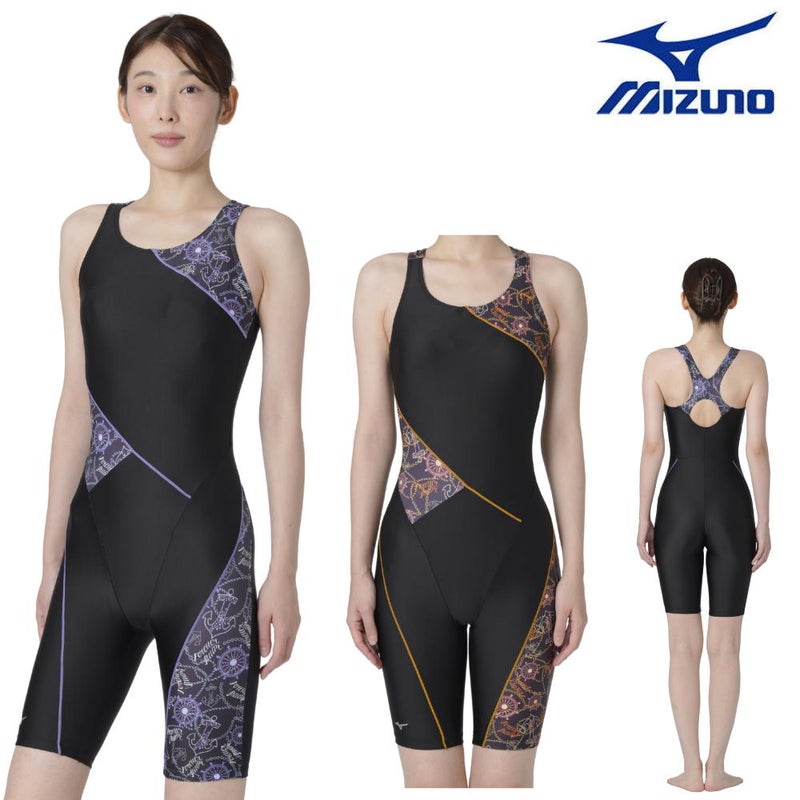 ミズノMIZUNO別注オリジナルフィットネス水着レディースオールインワンパッド付きN2JGDW08