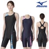 ミズノMIZUNO別注オリジナルフィットネス水着レディースオールインワンパッド付きN2JGDW08