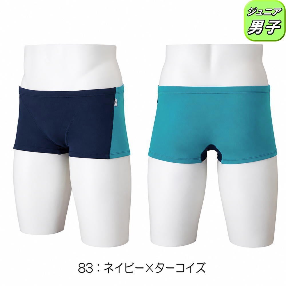 ミズノMIZUNO競泳水着練習用水着ジュニア男子エクサースーツMONOショートスパッツEXERSUITS競泳練習水着2026年秋冬モデルN2MBD980
